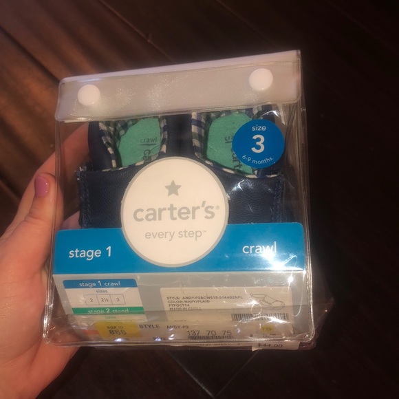 Infant Carters Stage 1 shoes - Picture 5 of 7